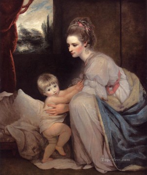 ジョシュア・レイノルズ Painting - ウィリアム・ベレスフォード夫人ジョシュア・レイノルズの肖像